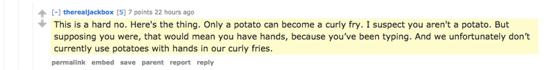 Illustration for article titled Shit got weird during the Jack In The Box mascot's Reddit AMA